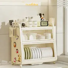 フリン スキッチン台面収納ラック【多機能・大容量・食器用】