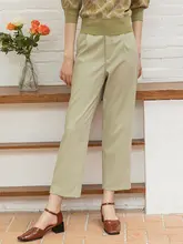 春季用 レディース スラックス【フレンチスタイル・通勤・フィット・テーパード】