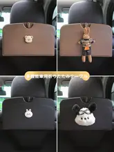 後部座席用折りたたみテーブル【車載収納・カートゥーンデザイン・女性用】