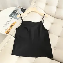 ブラックドット柄のノースリーブシャツとキャミソール【春用・極上の柔らかさ・フリル付き】（セットアップ対応）