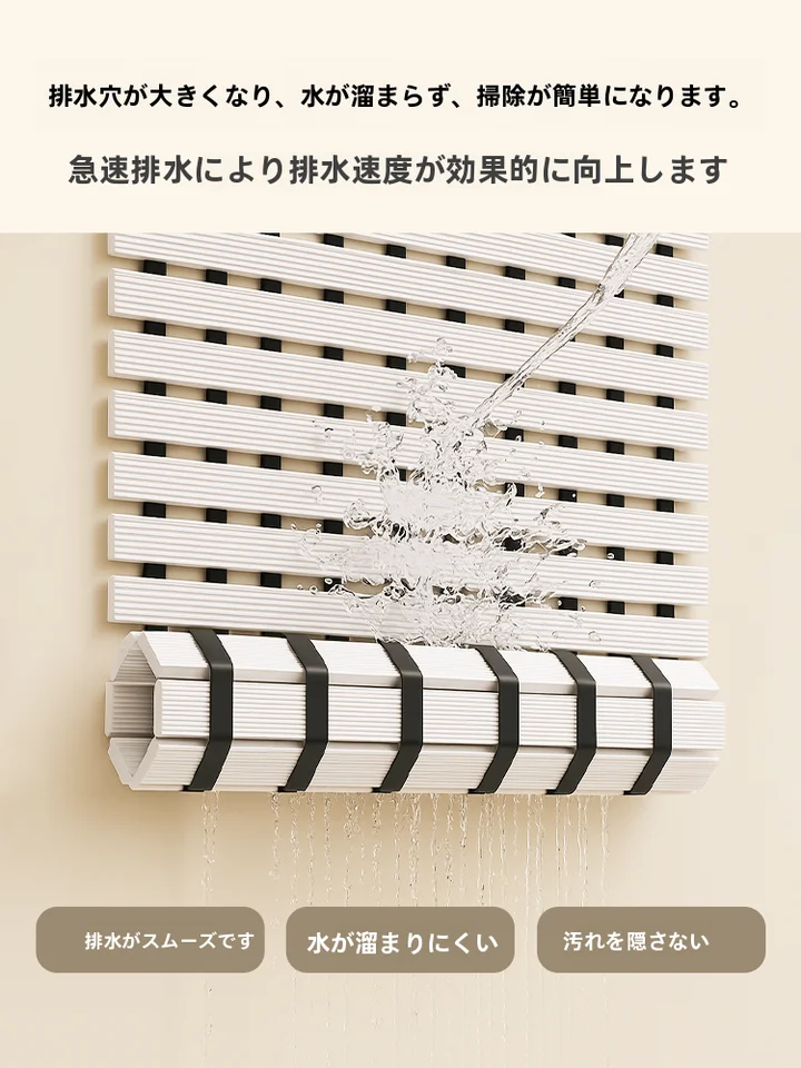 浴室用滑り止めマット【防水・シャワー用・トイレ用】
