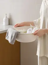 大容量プラスチック洗面器【家庭用・厚手・洗面・野菜洗い・洗濯用】