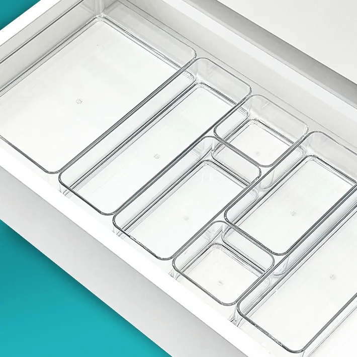 透明収納ケース 引き出し：キッチン用の高透明アクリル内収納ボックスの実用性と使い方