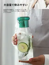 耐熱の高硼珪酸ガラス製 冷水ポット【家庭用・大容量・アイスドリンク・茶用】