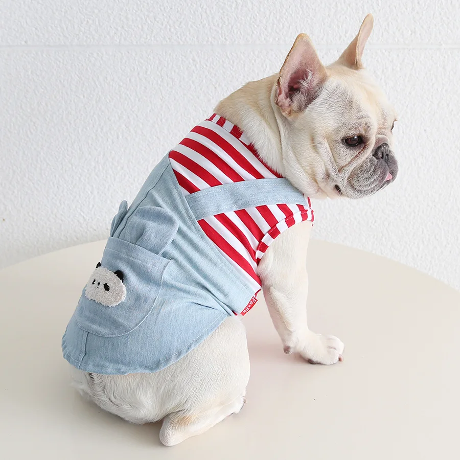 デニム風ペットウェア ブラウス ペット服 ブランド Petstyle おすすめ