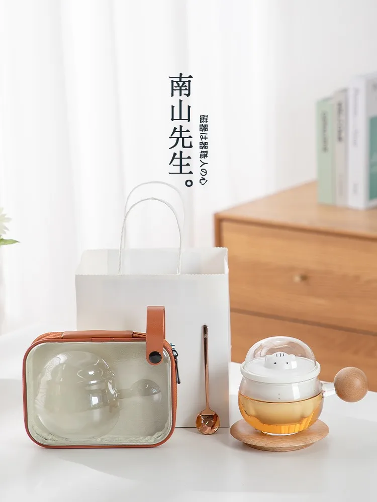 写真入りマグカップ 500ml ガラス製の茶水分離機能付きモデルは実用性が高いか？