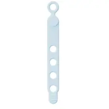 簡潔なデザイン！ストレージ用シリコンケーブル整理器【耳ホルダー・紐固定・吊り下げ可能】