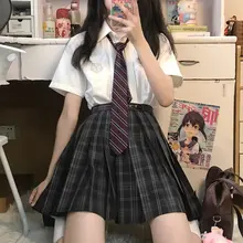 JK制服スカート ハイウエスト スカート 炭灰色 39CM ショートスカート