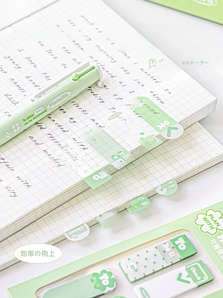 プランウィット Checkmemo可撕便签贴：上司の机に書類を置くメモの最適な選択肢