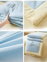 涼しさと快適さを追求した夏用コットン空調寝具【シングル・ダブルサイズ・洗濯機対応】