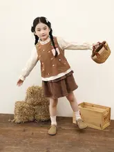 女児用春秋向けレトロデザインのソフト底バルカナイズシューズ【快適な履き心地・可愛いデザイン】（セットアップ対応）