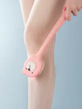 身体用洗浄ブラシ【ソフト毛・長柄・背中用】