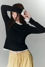 万能なビスコース素材のタイトTシャツ【スリムフィット・ストレートシルエット】（セットアップ対応）