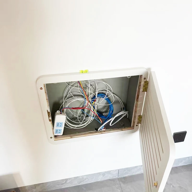 電気メーター装飾ボード：抽象パターンと北欧風デザインで電表箱を美しく仕上げる
