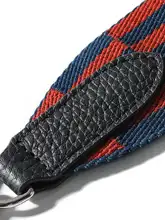 広幅デザインの肩紐【牛皮付き・斜め掛け対応】（セットアップ対応）