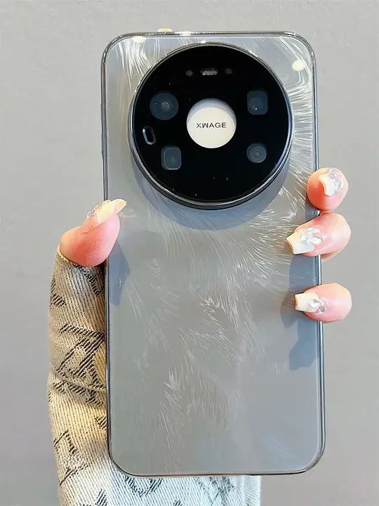高級感ある極光羽織デザインのスマートフォンケース【Huawei Mate80 Pro Max・耐衝撃・女性向け】