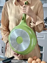 フライパン 24 28CM 家庭用 陶器製 ノンスティックエナメルデザイン