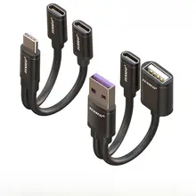 Type-C USB拡張ケーブル【充電・データ転送対応・車やコンピュータ用】(セットアップ対応)