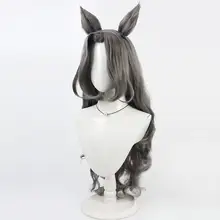 コスプレウィッグ 美人尖巻き毛 耳と尾付き