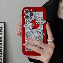 スマホケース ペア 太陽 手描きイラスト おしゃれ