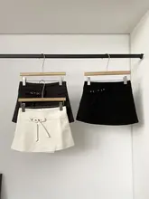 バタフライボウ付きミニスカート【防透け・フィット・秋冬用】（セットアップ対応）