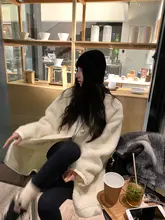 極上の柔らかさ！リバーシブルデザインのラフコート【フェイクムートン・冬用】