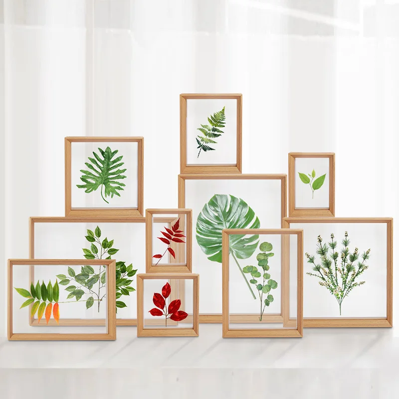 インテリア買い物リストにおける植物標本フレームの選び方 | 無垢材・MDFの違いとサイズ別特徴