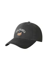 可愛いクマデザインのベースボールキャップ【学生向け・男女兼用・韓国風】