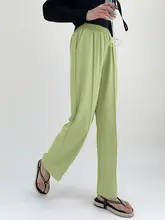 ワイドパンツ レディース ホワイト スーツ生地 ドレープ感 ハイウエスト ルーズ フルレングス 接触冷感 薄手 夏 通勤 オフィスカジュアル
