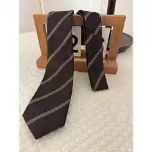 秋冬用レトロデザインの重ね着対応ネクタイ【シャツと好相性】（セットアップ対応）