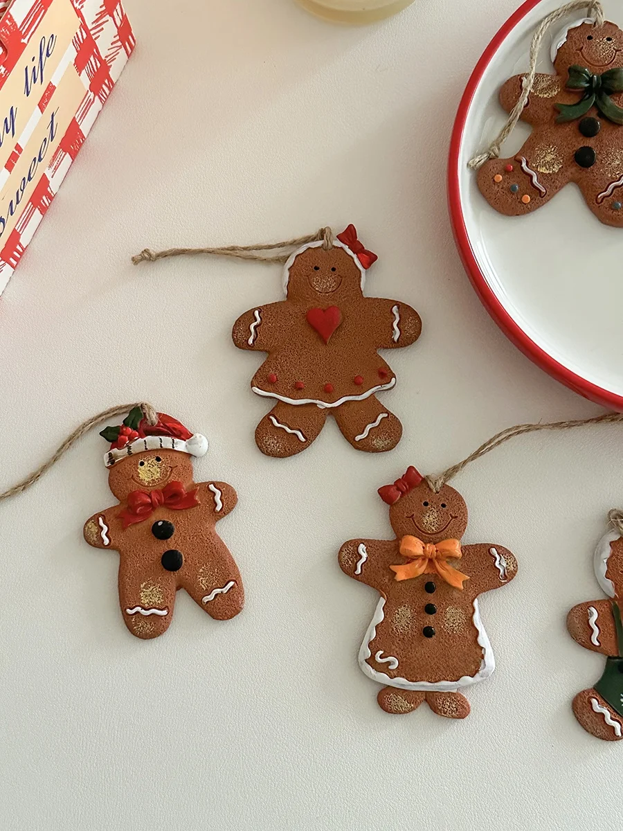 ジンジャーブレッドマン 装飾 吊るし飾り DIY クリスマスツリー用 製品ガイド