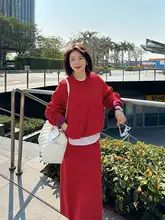 感満載のトップスとスカート【中空コットン・極上の柔らかさ・四色展開】（セットアップ対応）