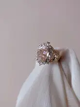 手作りピンクリング【プリンセス風・ロリータスタイル・国風デザイン】