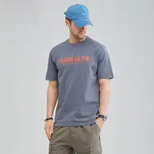 夏用無地半袖Tシャツ【アメリカンスタイル・ラウンドネック・極上の柔らかさ・泡状プリント・ゆったりフィット】