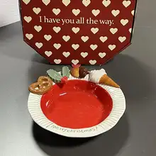 ENDLESS クリスマスデザイン 立体陶器製プレート【家庭用・パスタ皿・デザート皿】