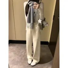 POET WONG 厚手裏起毛スウェットパンツ【3色・暖かく動きやすい・保温性】