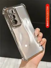OPPO Reno12用 耐衝撃透明ケース【四隅エアバッグ・高透過・全包型・カメラ保護膜付き】