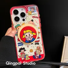 磁吸式スマホケース【可愛いデザイン・男女兼用・柔らか素材】