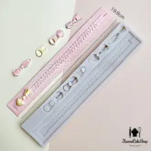 麻ひも型抜きモールド【編み込み・ファンドシェイプ・テクスチャデザイン】