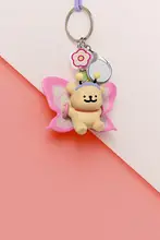 キーホルダー ストラップ マスコット 犬キャラクター かわいい カップル用 誕生日プレゼント ギフト