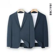 ビジネスカジュアル対応 メンズ春用ジャケット【シンプルデザイン・ストレッチ・イージーケア】