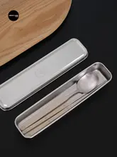 カトラリーセット【韓国スタイル・箸とスプーン・収納ケース付き】（セットアップ対応）