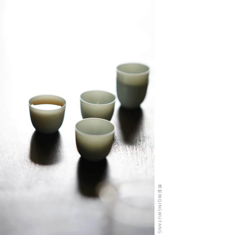 清物堂 茶杯【柴窯製・30cc・素雅なデザイン】