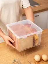 食品級の冷凍用パン収納ボックス【密封タイプ・サンドイッチ用・冷蔵庫対応】