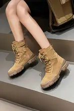 防水防滑アウトドア登山シューズ【秋冬用・軽量・通気性・クッション性】