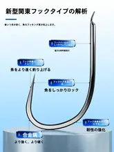 高品質なバラ釣り針【湖釣り用・ブラックキャットフィッシング対応】