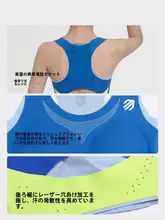 タンクトップ スポーツ ヨガ 一体型 衝撃吸収