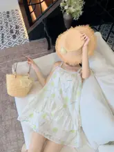 花柄キャミソールワンピース【フィット・夏用・女性用】