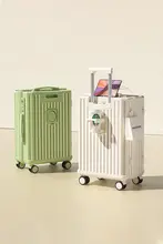 大容量キャスターバッグ【旅行用・パスワードロック・男女兼用・ジッパータイプ】