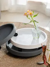 キャスター付きプランター用トレイ【移動可能・プラスチック製・底面トレイ】